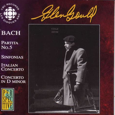 ‎Gould, Glenn: Original Cbc Broadcasts - Bach, J.S. by Glenn Gould, Ernest MacMillan & Toronto ...