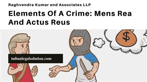 Elements Of A Crime: Mens Rea And Actus Reus - Indian Legal Solution