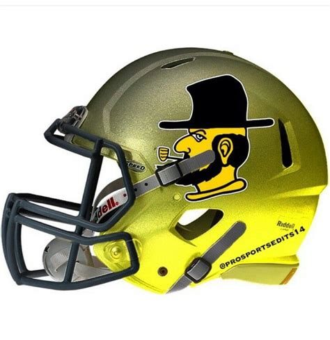 Appalachian State Mountaineers | Football helmets, College football ...