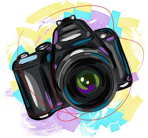 Camera Dslr Illustrations, Royalty-Free Vector Graphics & Clip Art - iStock