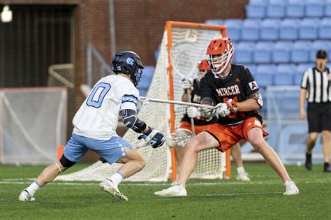 UNC men's lacrosse dominates Mercer in season opener, 25-3