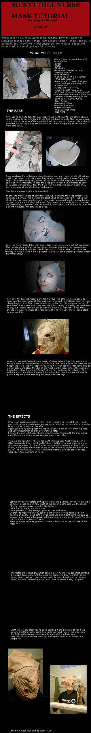 Silent Hill Nurse Mask Tutorial Almost Done by Jimi-Jay on DeviantArt