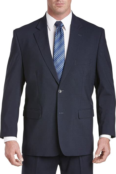 Gold Series by DXL Big and Tall Jacket-Relaxer Suit Jacket -Executive Cut (Regular) at Amazon ...