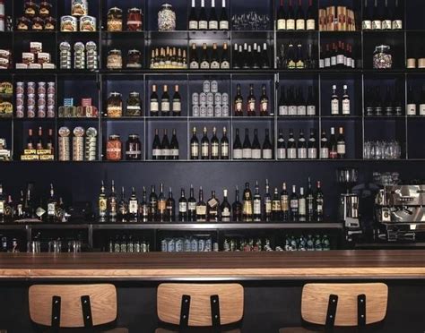 Wonderful Wall Bar Shelves #1 - Industrial Restaurant Bar Shelving ...