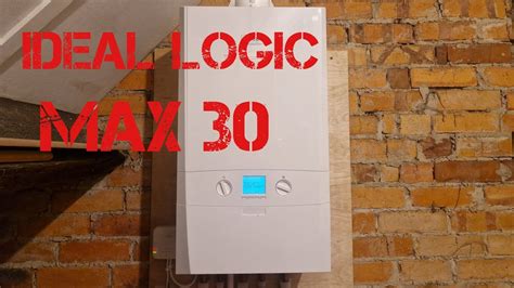 How to fill a IDEAL LOGIC MAX 30 combi boiler with low pressure - YouTube