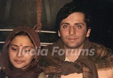 Shammi Kapoor's Son Aditya Raj Kapoor With His Wife Priti Photo