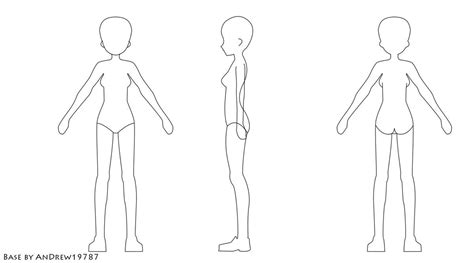 Anime Character Ref Sheet Base Here is what i did with the ref sheet