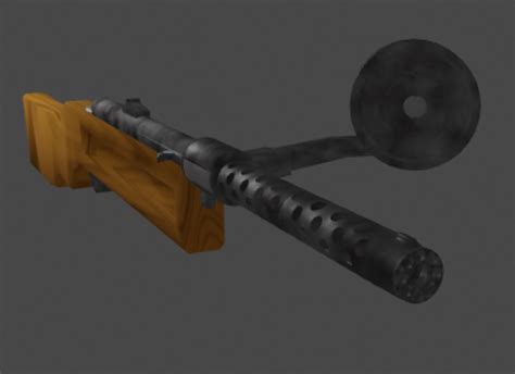 3D Mp-18 Submachine Gun - TurboSquid 1506436