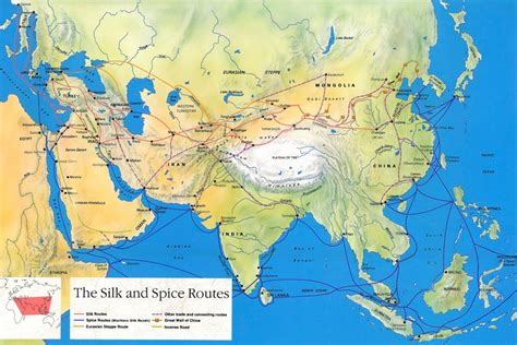 How the Silk Road routes through mountains were formed - Business Insider