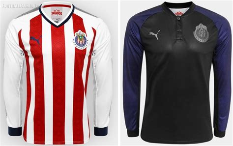 Chivas de Guadalajara 2017/18 PUMA Home and Away Jerseys – FOOTBALL ...