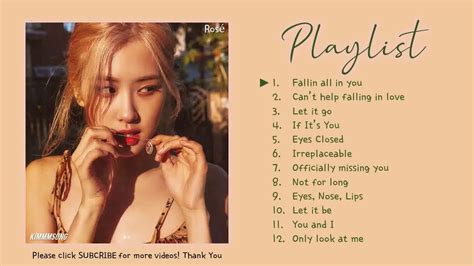 BLACKPINK ROSE PLAYLIST 2019 - [Cover Songs Compilation] - YouTube