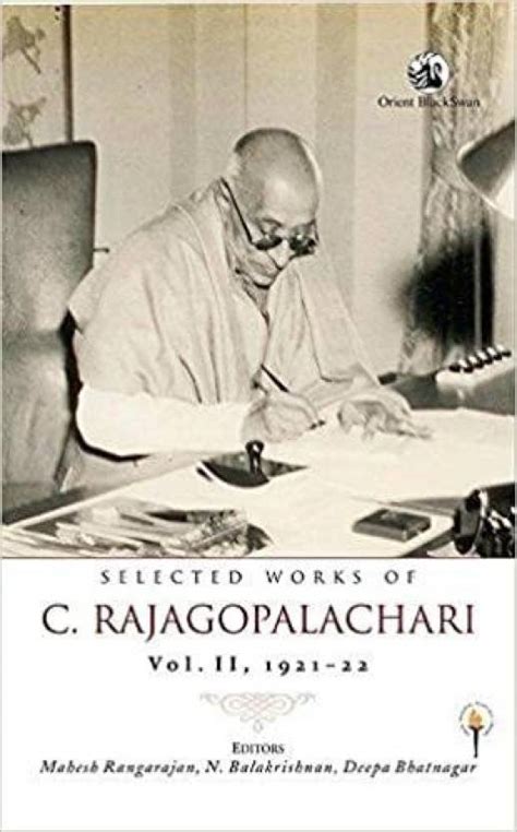 Selected Works Of C Rajagopalachari Vol-II: Buy Selected Works Of C ...