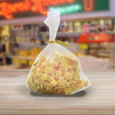 Retail Shopping Bags | Popcorn Bag 6.125 x 7 x 2 in