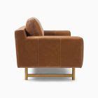 Eddy Leather Sofa (60"–94") | West Elm