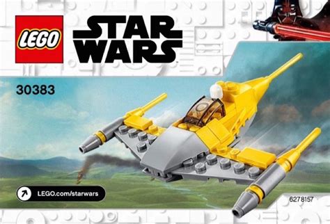 LEGO 30383 Naboo Starfighter Instructions, Star Wars - Episode I