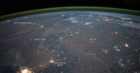 NASA's Photo of India-Pakistan Border Fence at Night Goes Viral