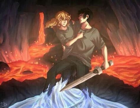 Percabeth in Tartarus. Percy is controlling the River of Misery. | Percy jackson, Percy jackson ...