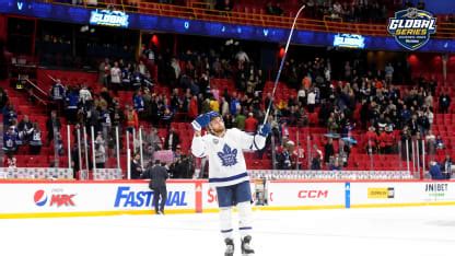 Nylander sparkles in Global Series win as Maple Leafs celebrate ties to ...