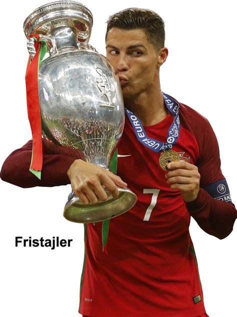 Cristiano Ronaldo Render with Euro 2016 trophy by Fristajlere on DeviantArt