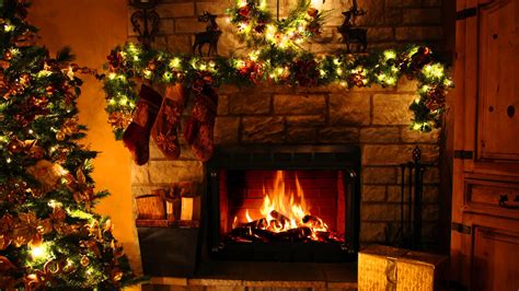 🔥 Download Christmas Fireplace Screensavers Happy Holidays by @nicolelee | Christmas Fireplace ...