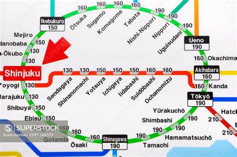 Asia, Japan, Tokyo, Train Map, Tokyo Railway Map, JR, Japan Railways ...