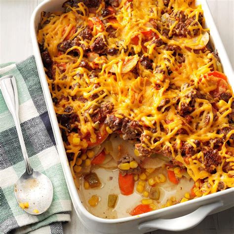 Layered Beef Casserole Recipe: How to Make It