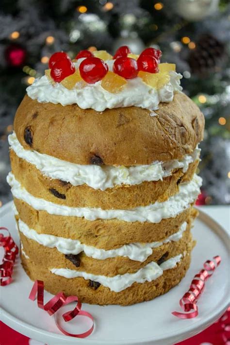 Easy Holiday Panettone Layer Cake – Must Love Home