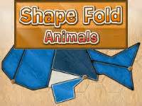 Shape Fold Animals | Play Shape Fold Animals at HoodaMath.com