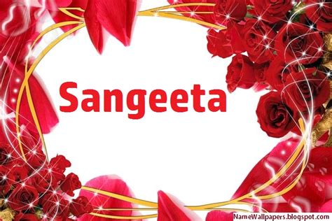 Sangeeta Name Wallpapers Sangeeta ~ Name Wallpaper Urdu Name Meaning Name Images Logo Signature