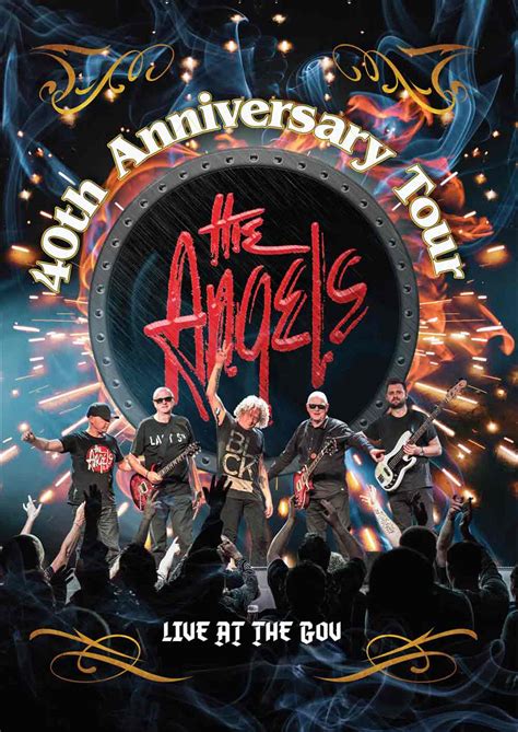 The Angels 40th Anniversary Tour - DVD Live At The Gov The Angels | The ...