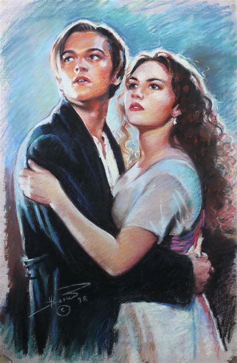 Titanic Jack and Rose Drawing by Viola El - Fine Art America