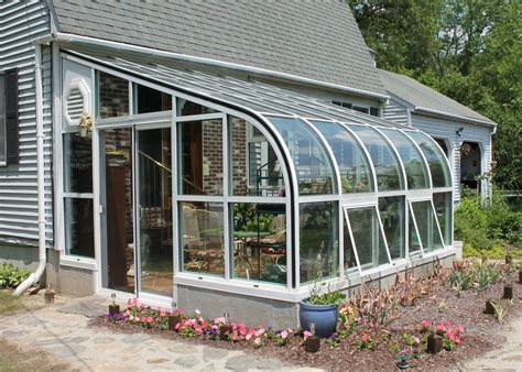 Greenhouse, Solarium, Sun Room, Curved Eave Greenhouse | Solarium room, Backyard greenhouse ...