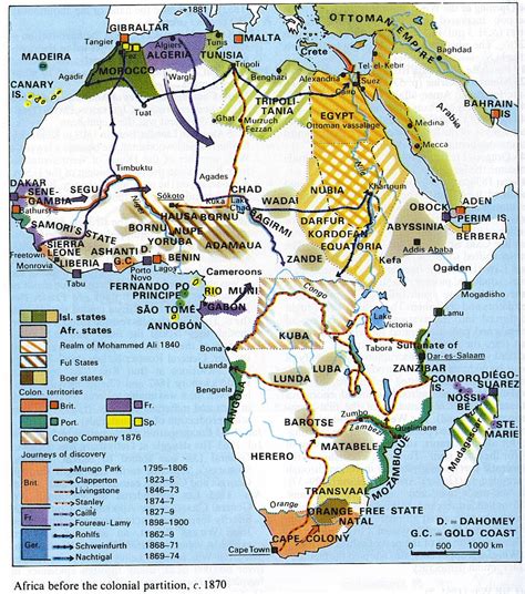 Africa map, African empires, Africa