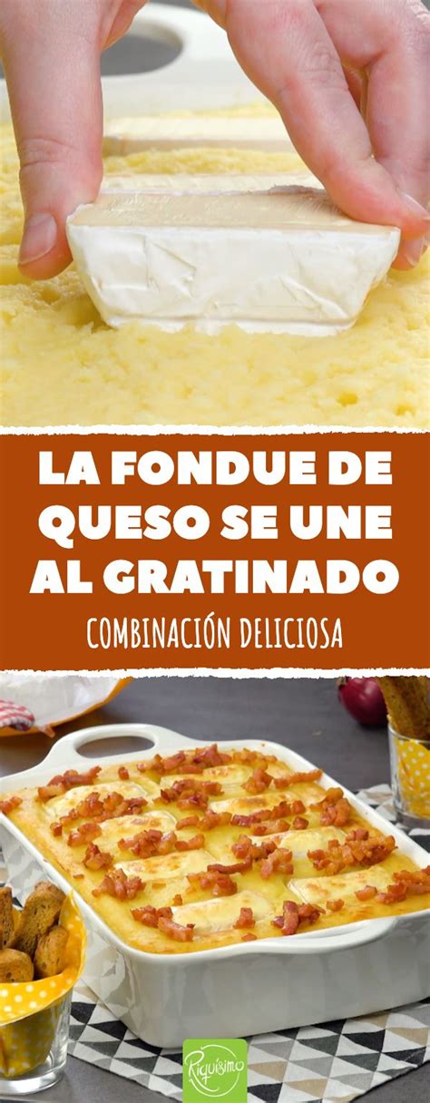 Gratinado de fondue de queso con puré de papa y carne molida. Gratinado ...