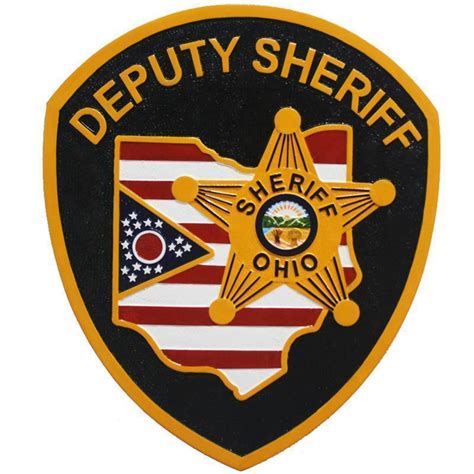 Deputy Sheriff Badge Plaque Seal