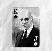 Poker T Shirt PINK Texas Holdem Kojak by AxisTshirts.com