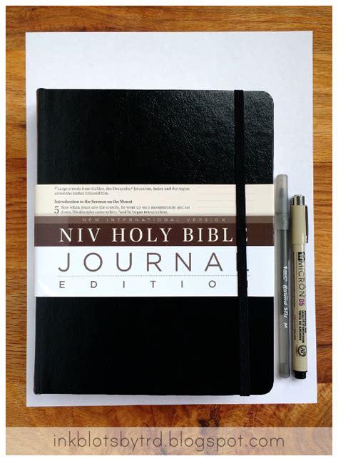 Ink Blots by TRD: Book Review :: NIV Holy Bible, Journal Edition