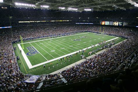 Catch the St. Louis Rams as the hit the turf at the Edward Jones Dome every Sunday throughout ...