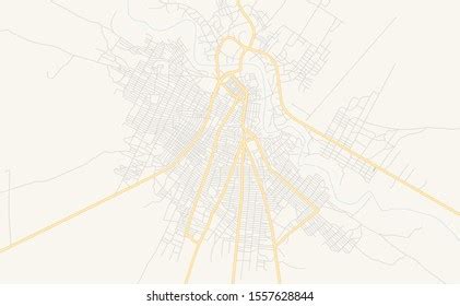 Printable Street Map Burao Somalia Map Stock Vector (Royalty Free) 1557628844 | Shutterstock