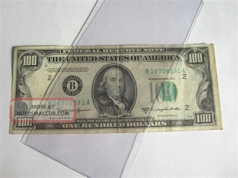 ^1950 - D $100 100 Dollar Bill, Federal Reserve Note, York Serial B16708591a