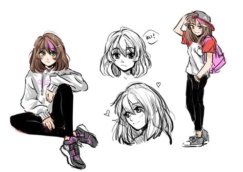 Anime Female Character Concept Art - Anime Wallpaper HD