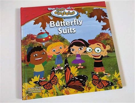 NEW Disney Little Einsteins Butterfly Suits Hardcover Book with Stickers | #1831411419