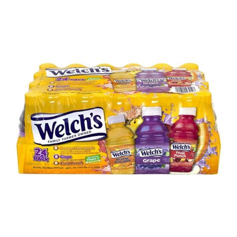 Welch's Variety Pack Juice Drink - 24pk/10 Fl Oz Bottles : Target