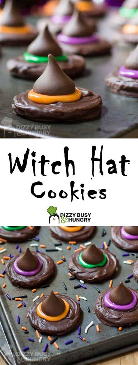 Witch Hat Cookies - Dizzy Busy and Hungry!