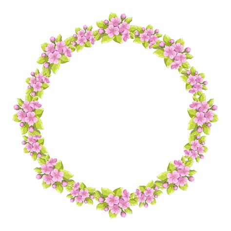 Garland Border PNG Transparent, Garland Border, Summer, Beginning Of ...