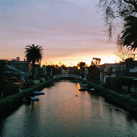 The Venice Canals, Los Angeles.