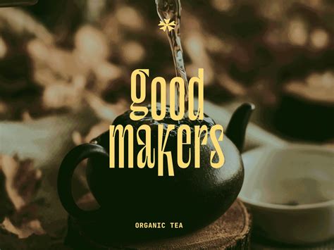 Good Makers Organic Tea Branding Concept by Wahyu Gautama on Dribbble