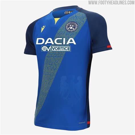 Udinese 20-21 Away Kit Released - Pays Homage To Home Region Friuli - Footy Headlines