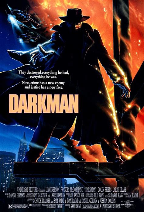 Darkman (1990) - Liam Neeson, Frances McDormand, Colin Friels #MovieDarkman1990 | Movie posters ...