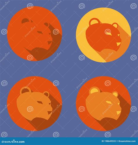 Set of Logo with Panther. Sports Logo Concept.Abstract Muzzle.cat. Stock Vector - Illustration ...